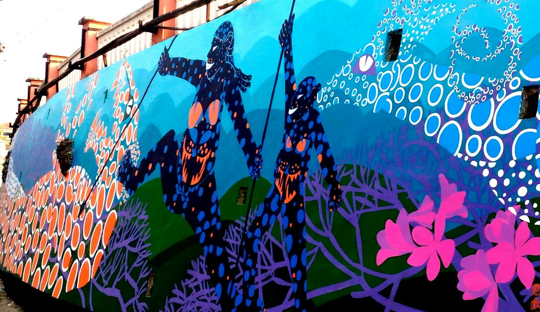 By All Means Necessary A New Mural in Trivandrum by Dr.Ajitkumar