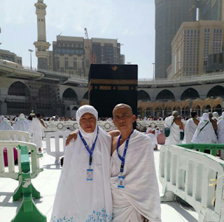 Foto di saat papa dan mama umrah