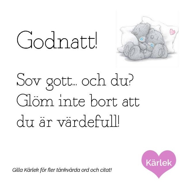 Mina fyrbenta vänner EN GOD NATT