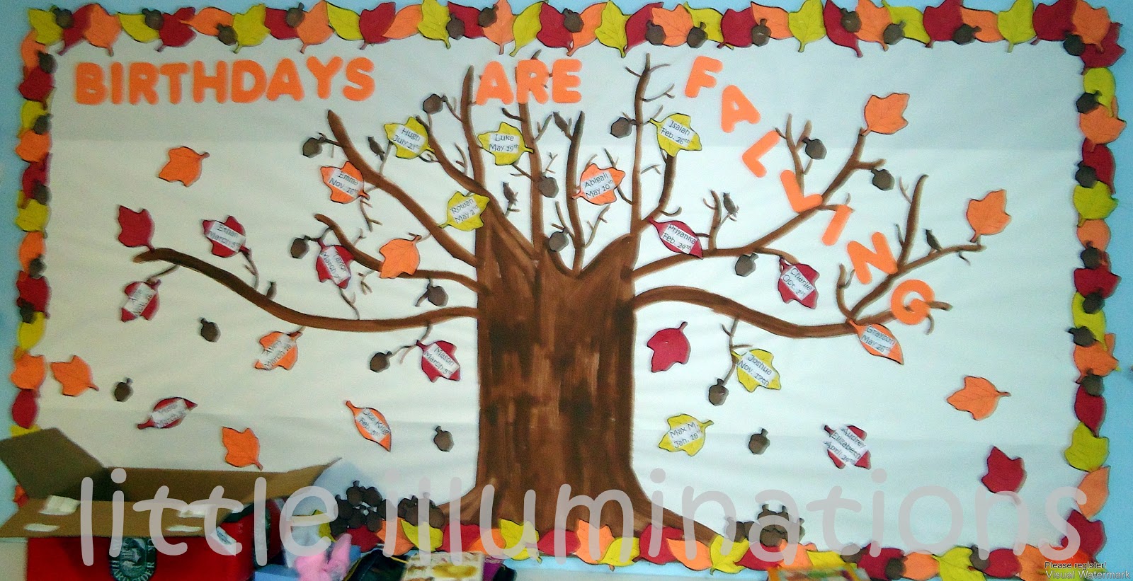 little illuminations Fabulous Fall Bulletin Boards
