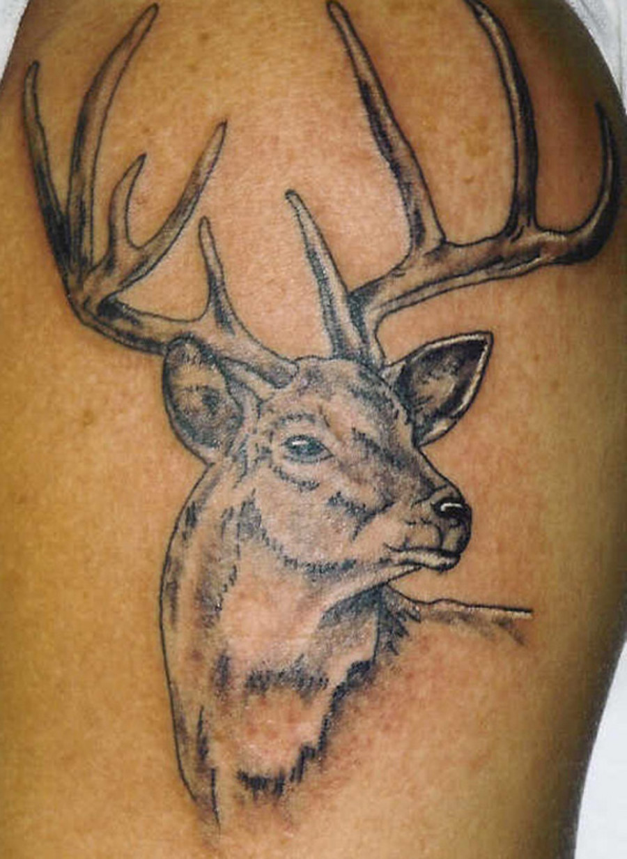 Deer Tattoos With Names Reaper Skull Tattoos Stencils - vrogue.co