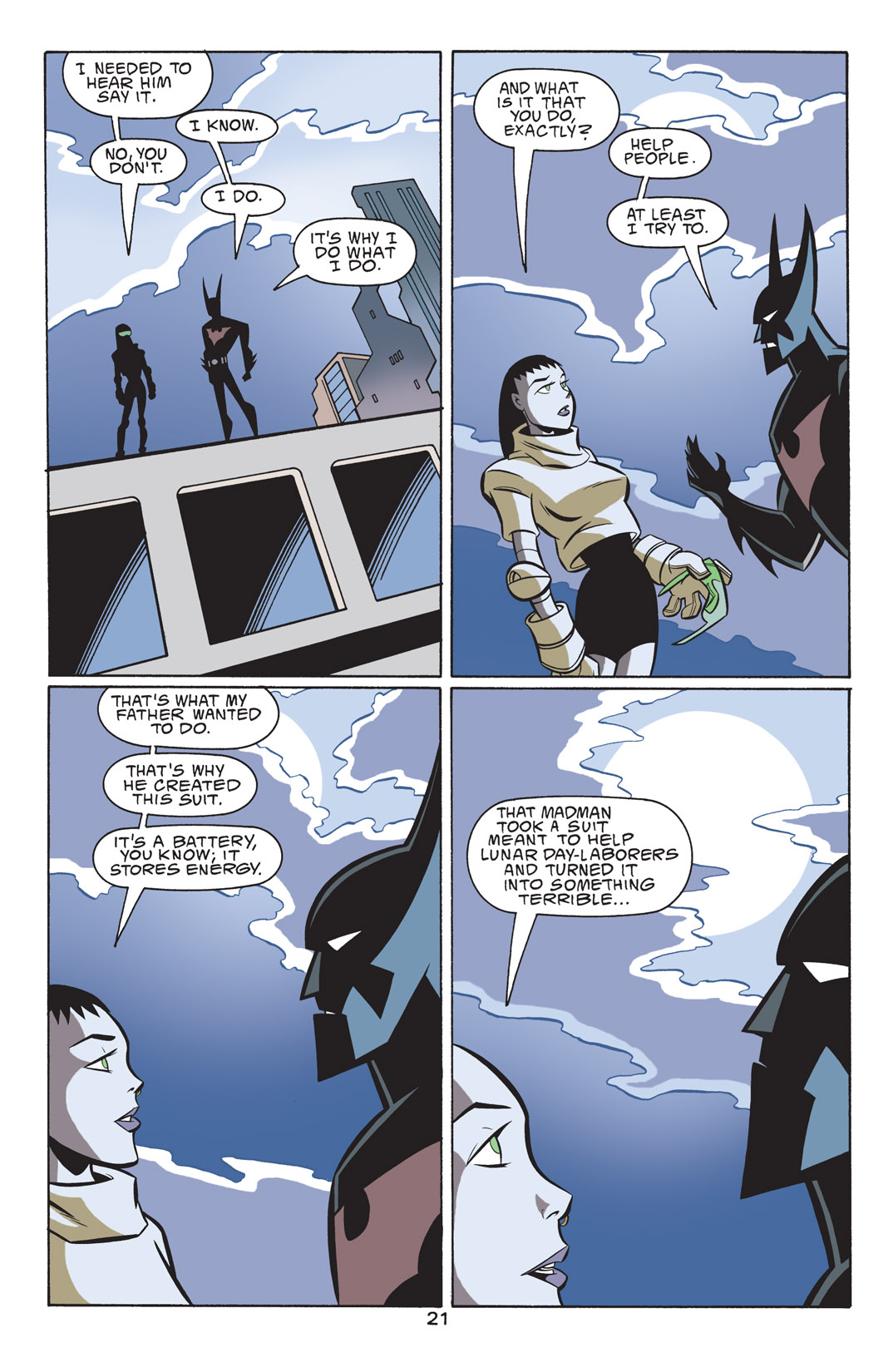 Read online Batman Beyond [II] comic -  Issue #15 - 22