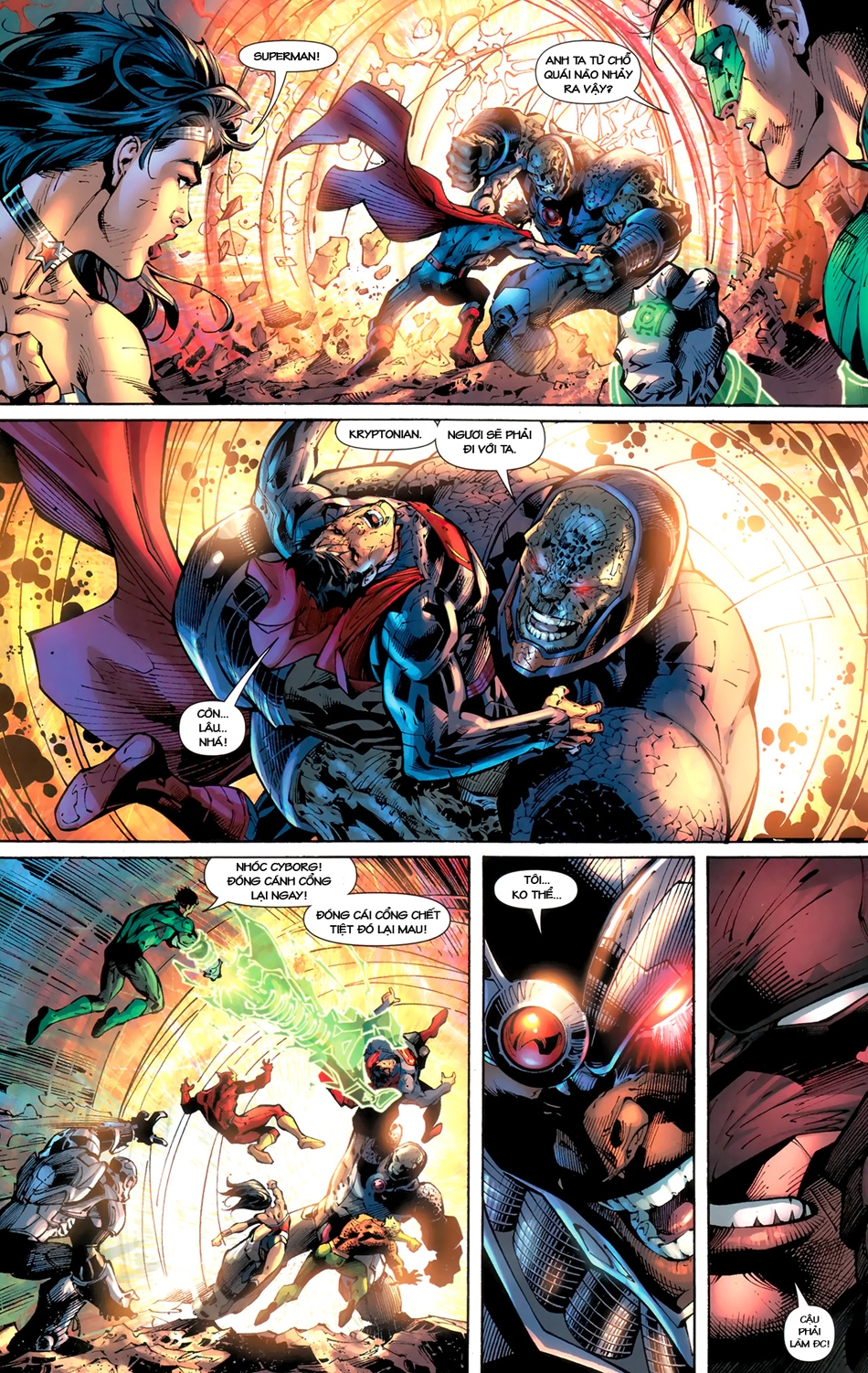 Justice League chap 6 trang 16