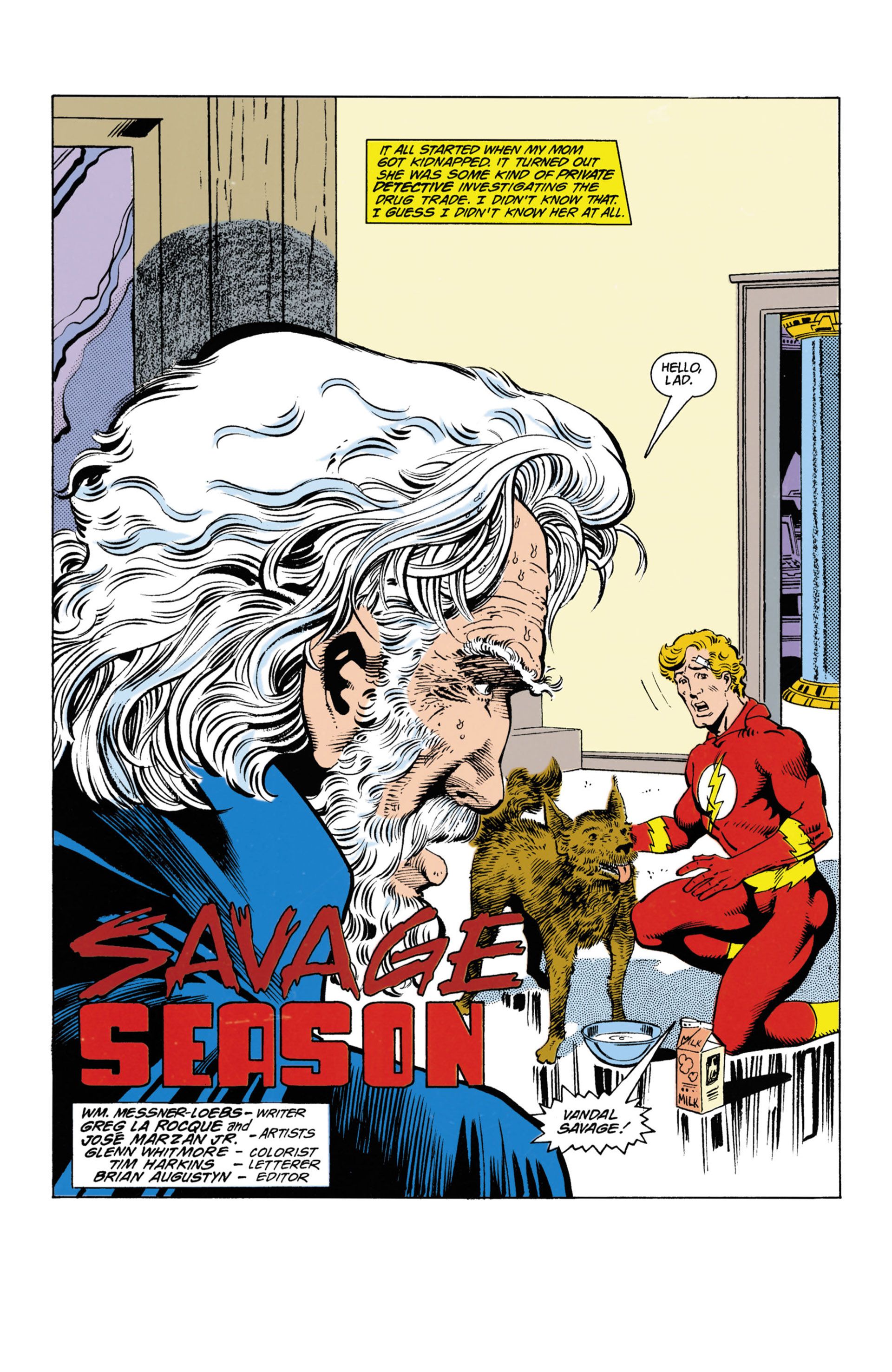 The Flash (1987) issue 49 - Page 2