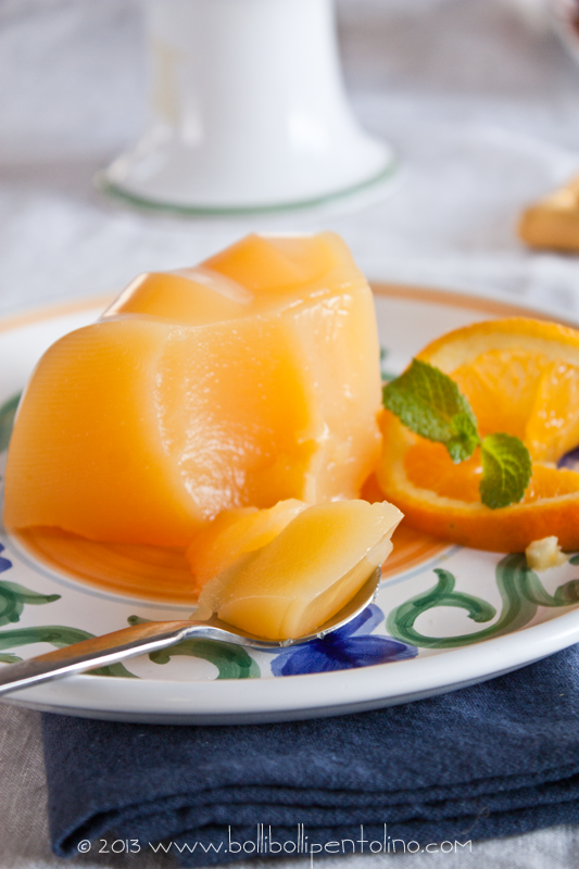 gelo di arancia, la ricetta della tradizione siciliana