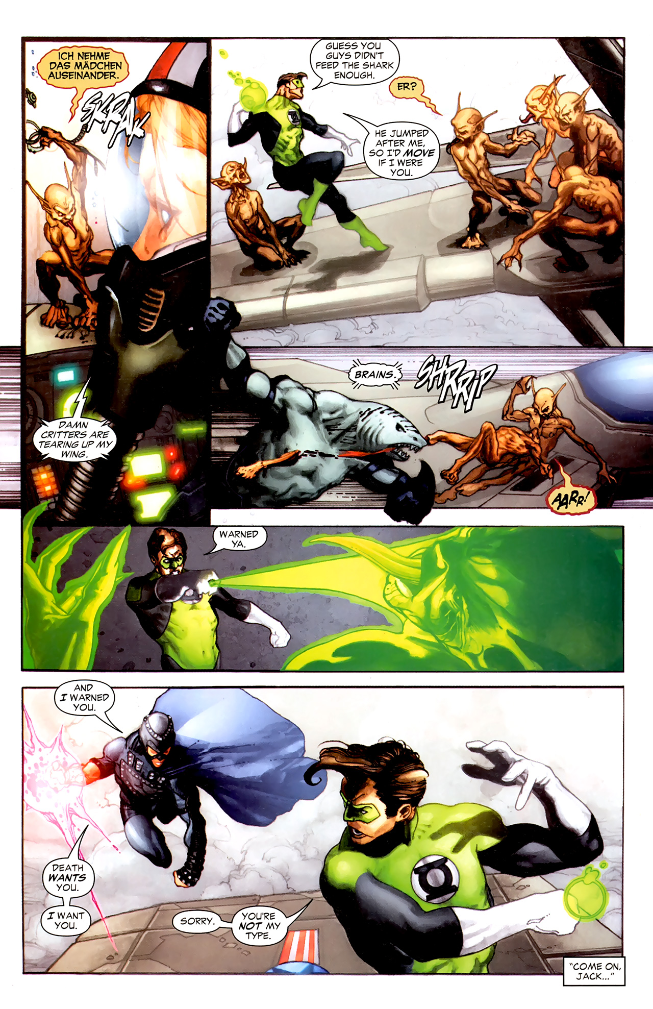 Read online Green Lantern (2005) comic -  Issue #6 - 12