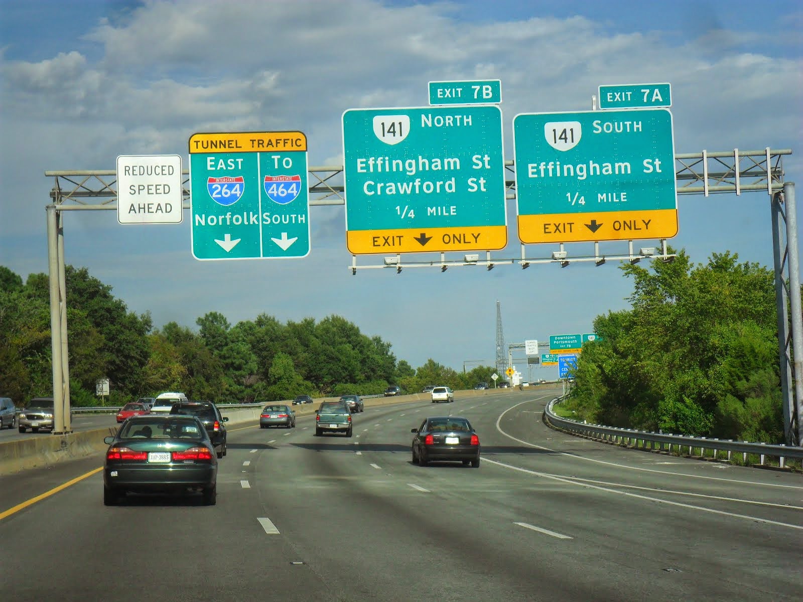 Luke's Signs I264/Downtown Tunnel Portsmouth & Norfolk, VA