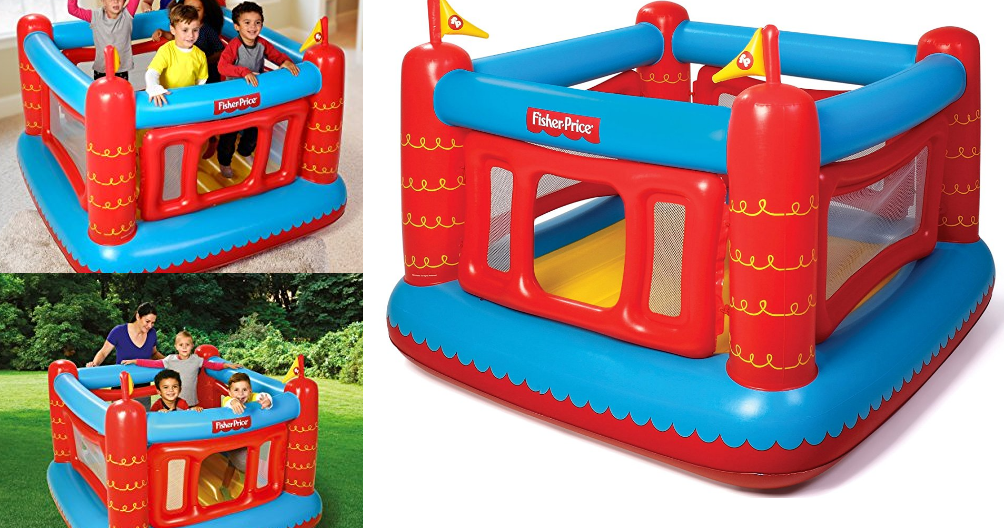 Fisher-Price Bouncetastic Inflatable Bouncer $43.36 (Reg $55) + Free Shipping With Amazon Prime 