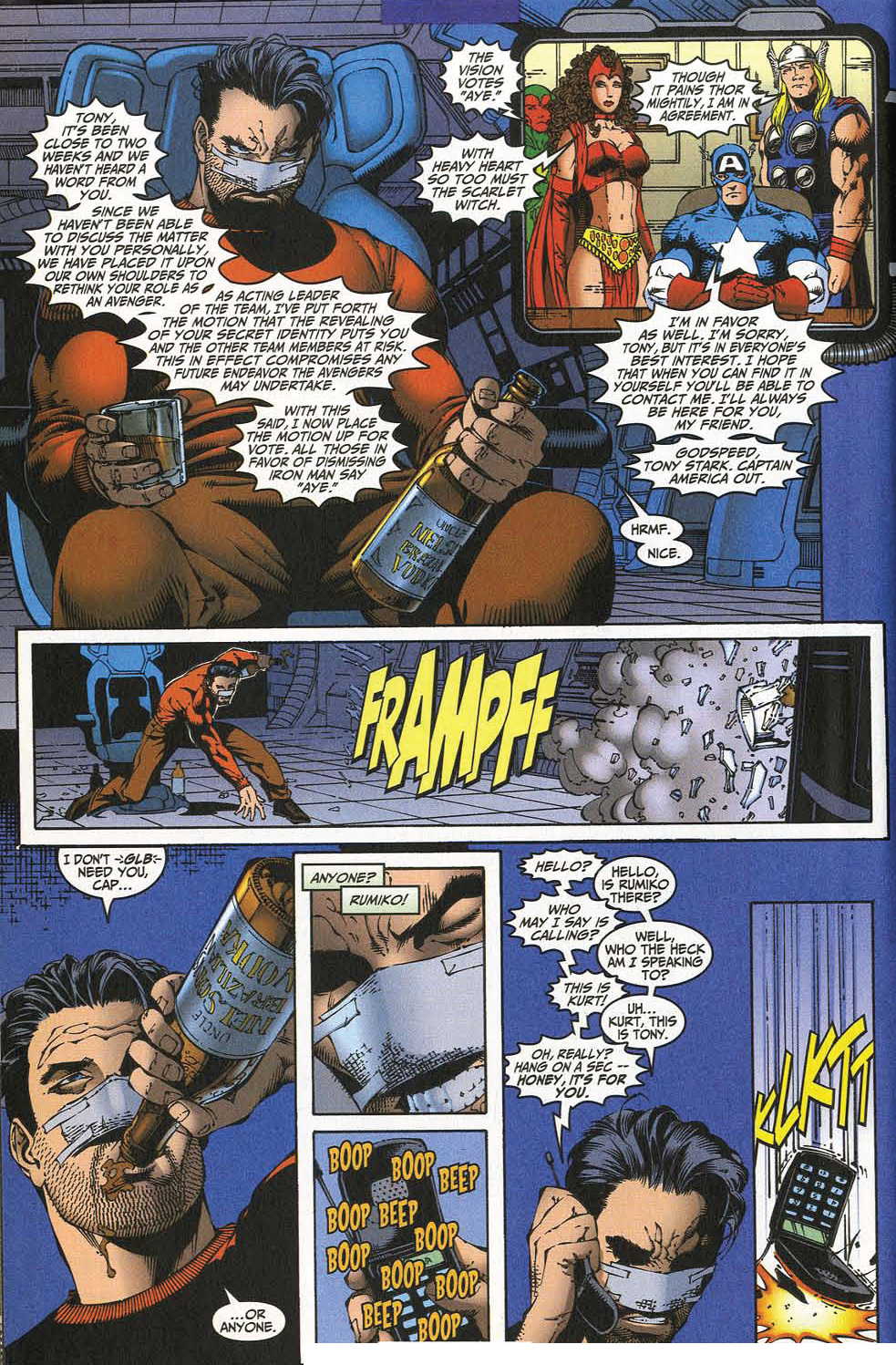 Read online Iron Man (1998) comic -  Issue #27 - 11