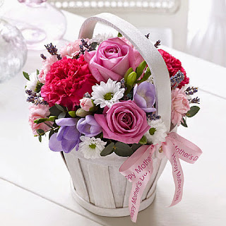 basket flowers captivating mother s day