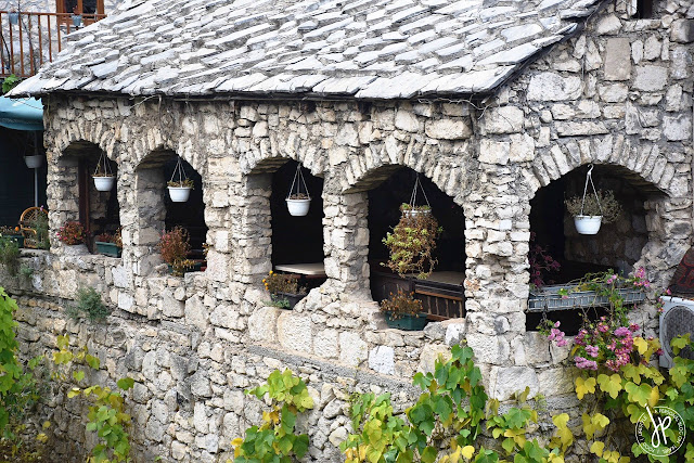 Medieval looking restaurant