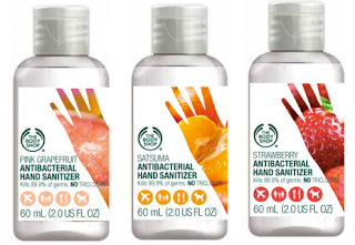 body shop hand cleanser
