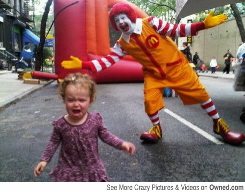 Funny Stuff 10 Horrifyingly Inappropriate Pictures Or Ronald Mcdonald