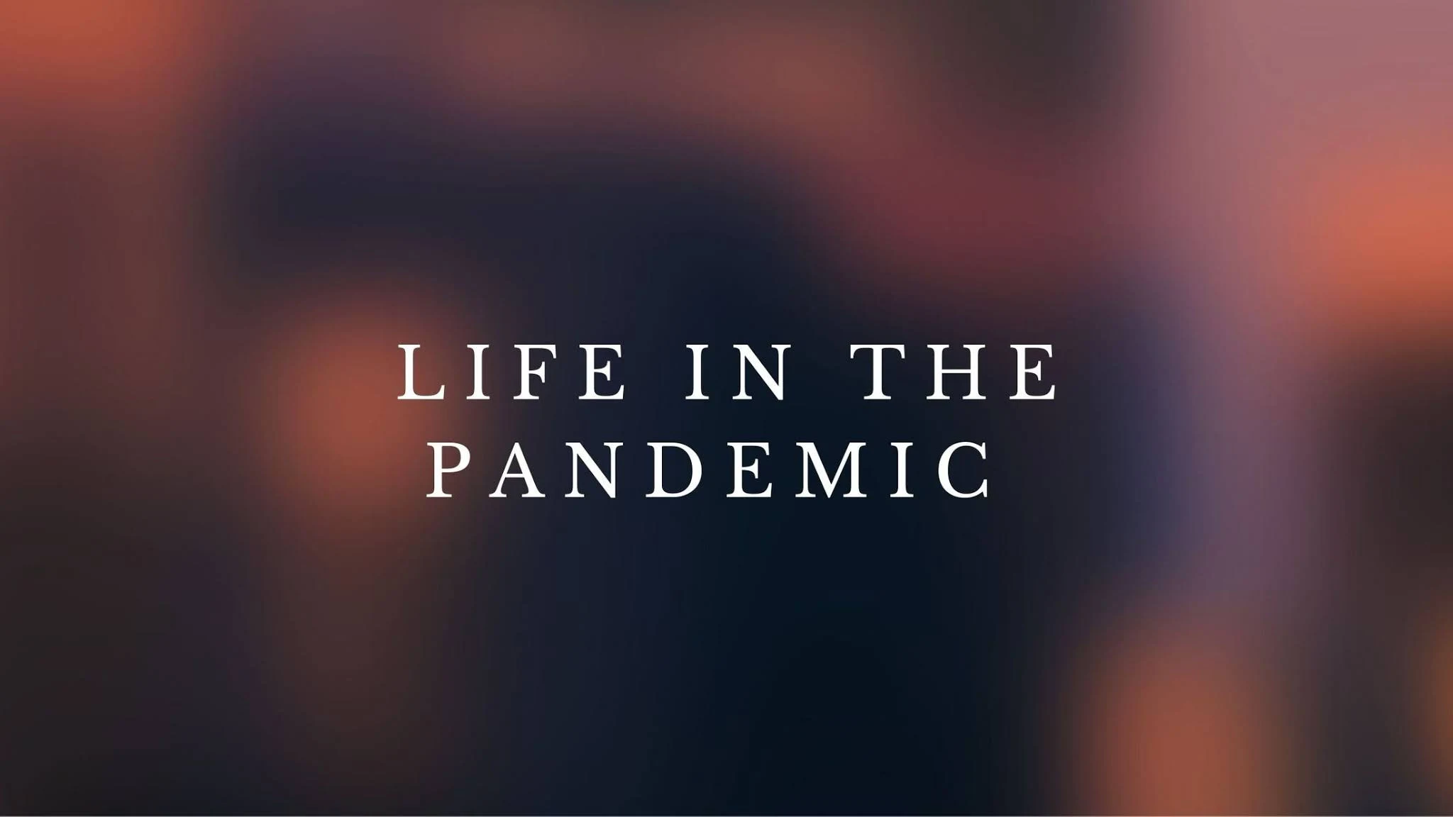 Life in the pandemic
