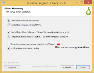 Cara instal CCleaner terbaru Cara instal Software CCleaner
