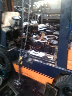 service forklift toyota 3 ton overhoule engine ganti ring piston packing full set bearing con rod liner