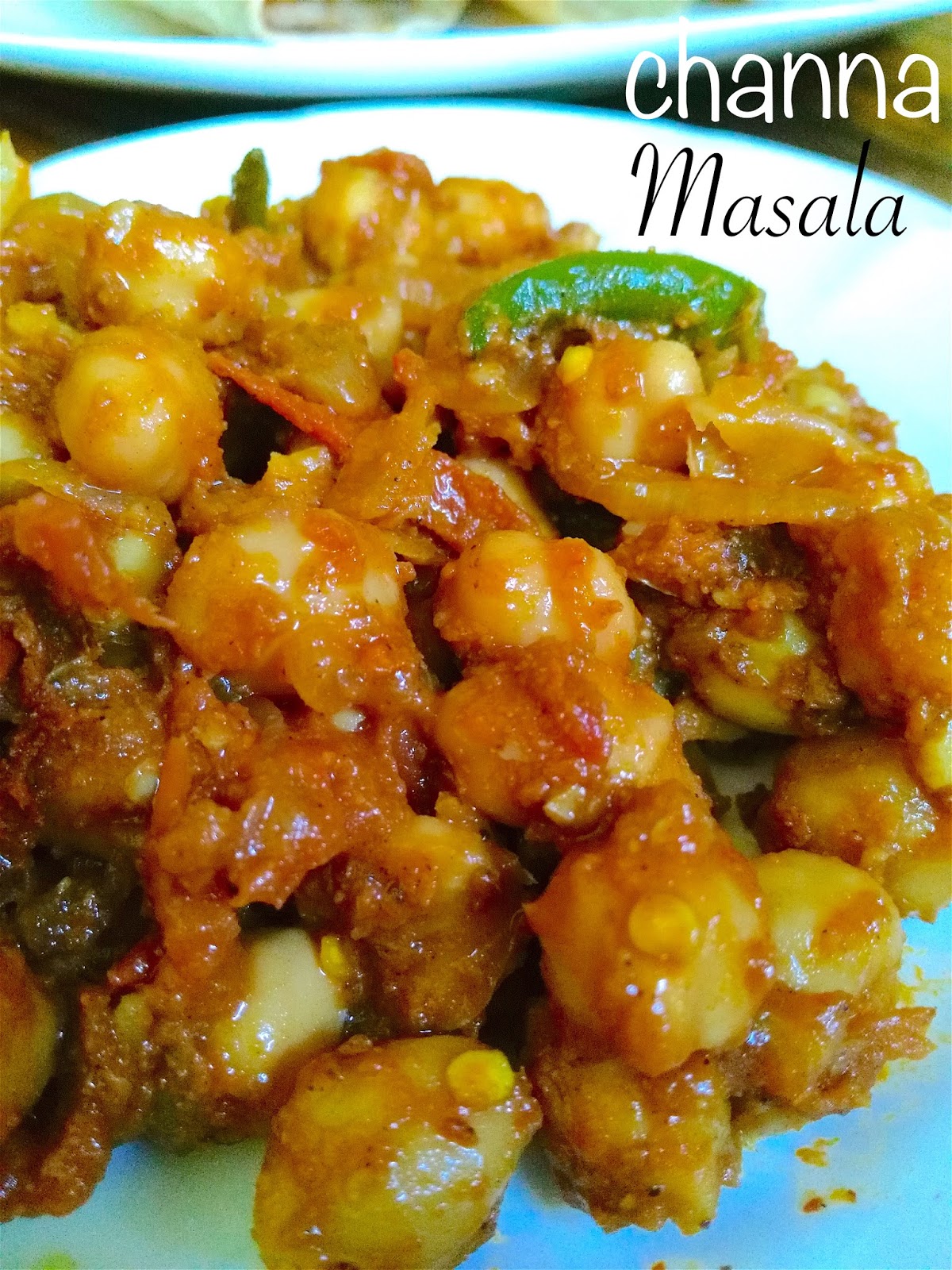 CHICKPEA/CHANNA MASALA