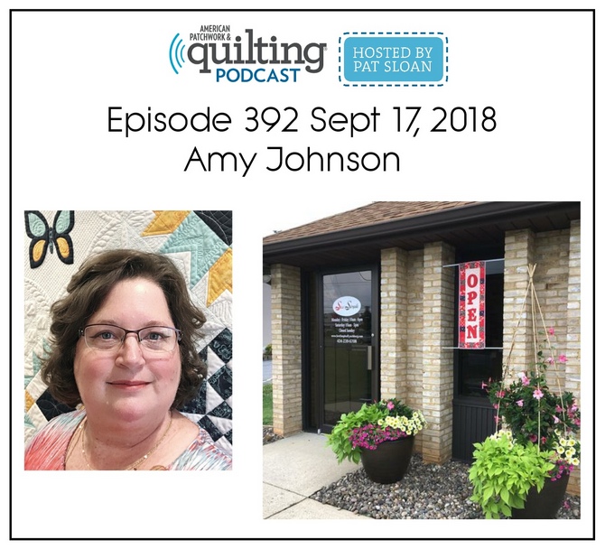 Amy's Free Motion Quilting Adventures Amy is a guest on American