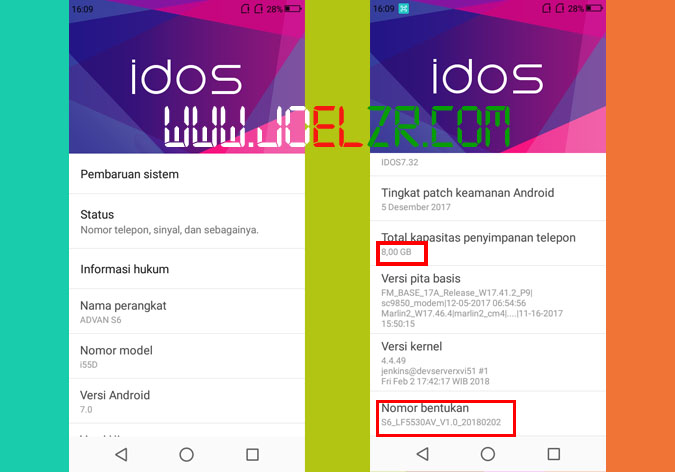 Cara Flash Advan S6 Model i55D Dengan QGDP 100 Tested