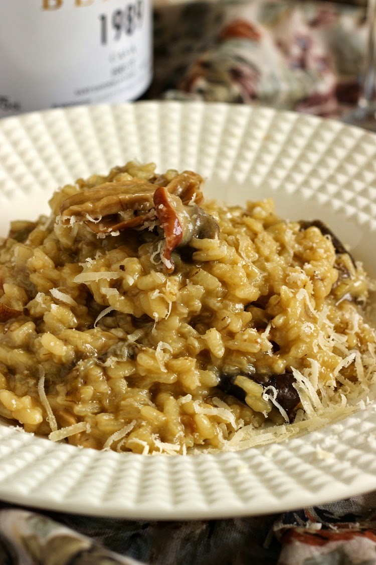 Risotto de Ceps el blog de Ana H
