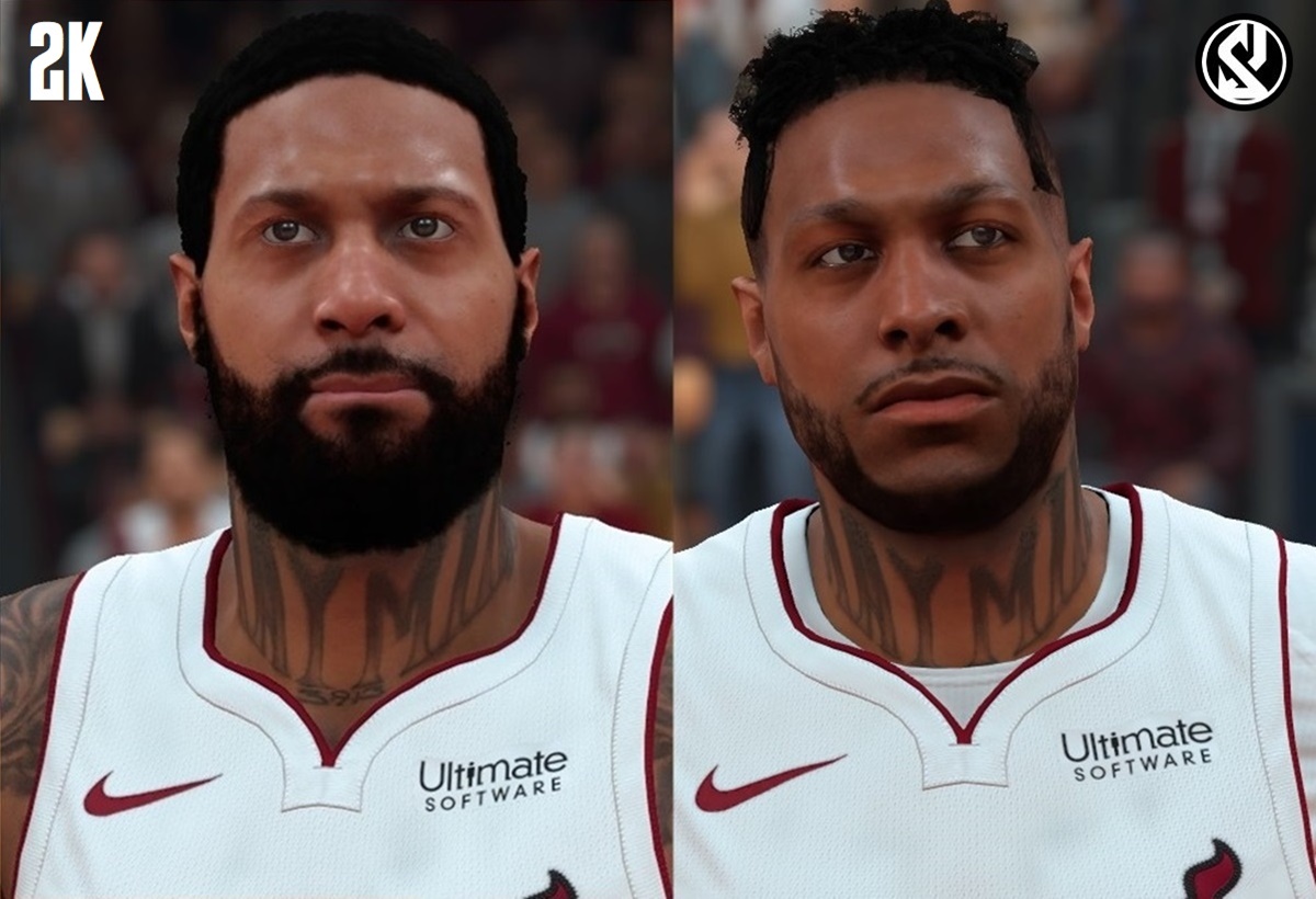 NBA 2K19 James Johnson Cyberface with Dreads RELEASED