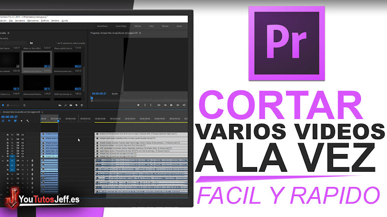 Como Cortar Varios Vídeos en Premiere Pro | Fácil y Rápido