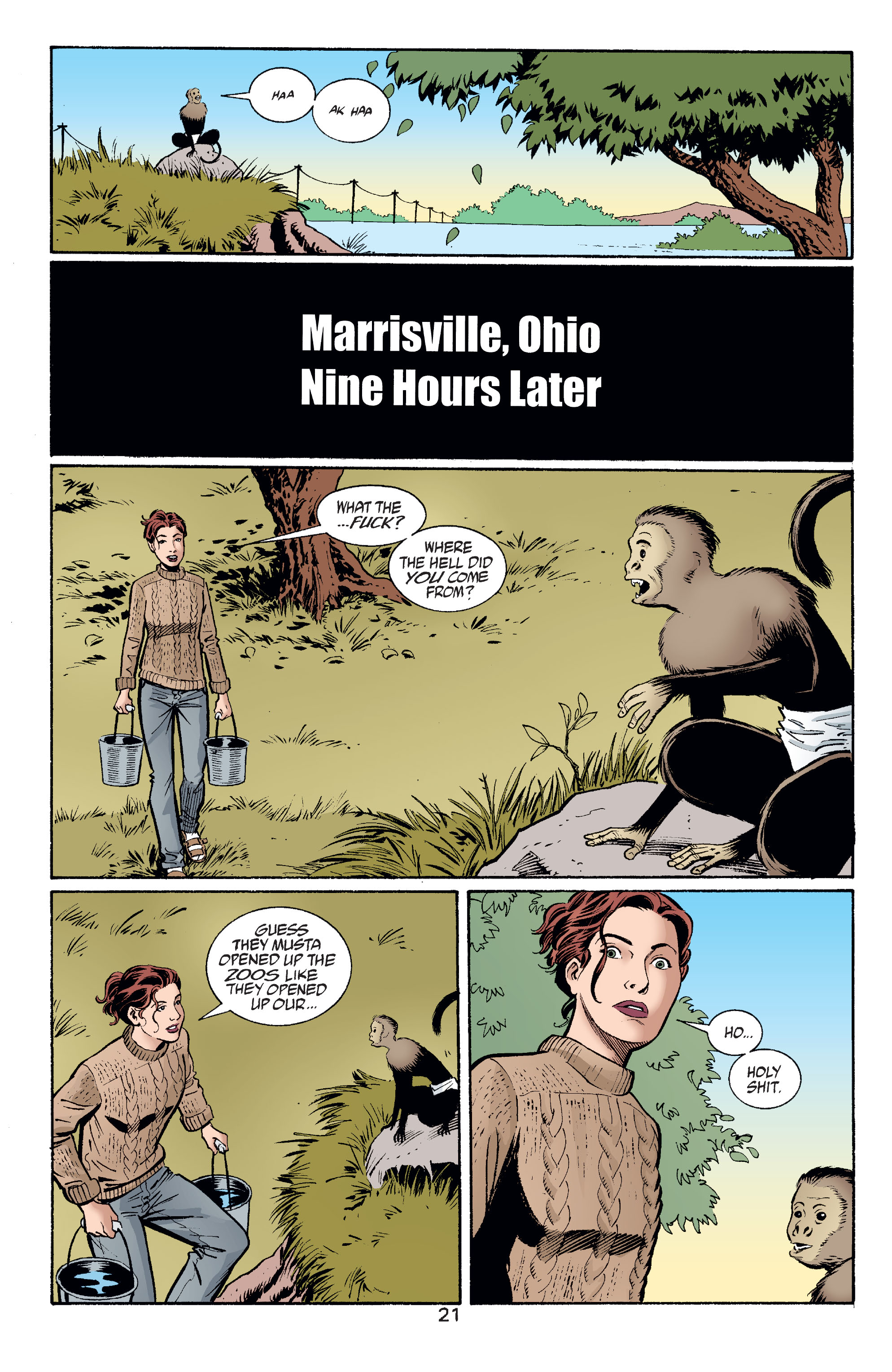 Read online Y: The Last Man (2002) comic -  Issue #6 - 22