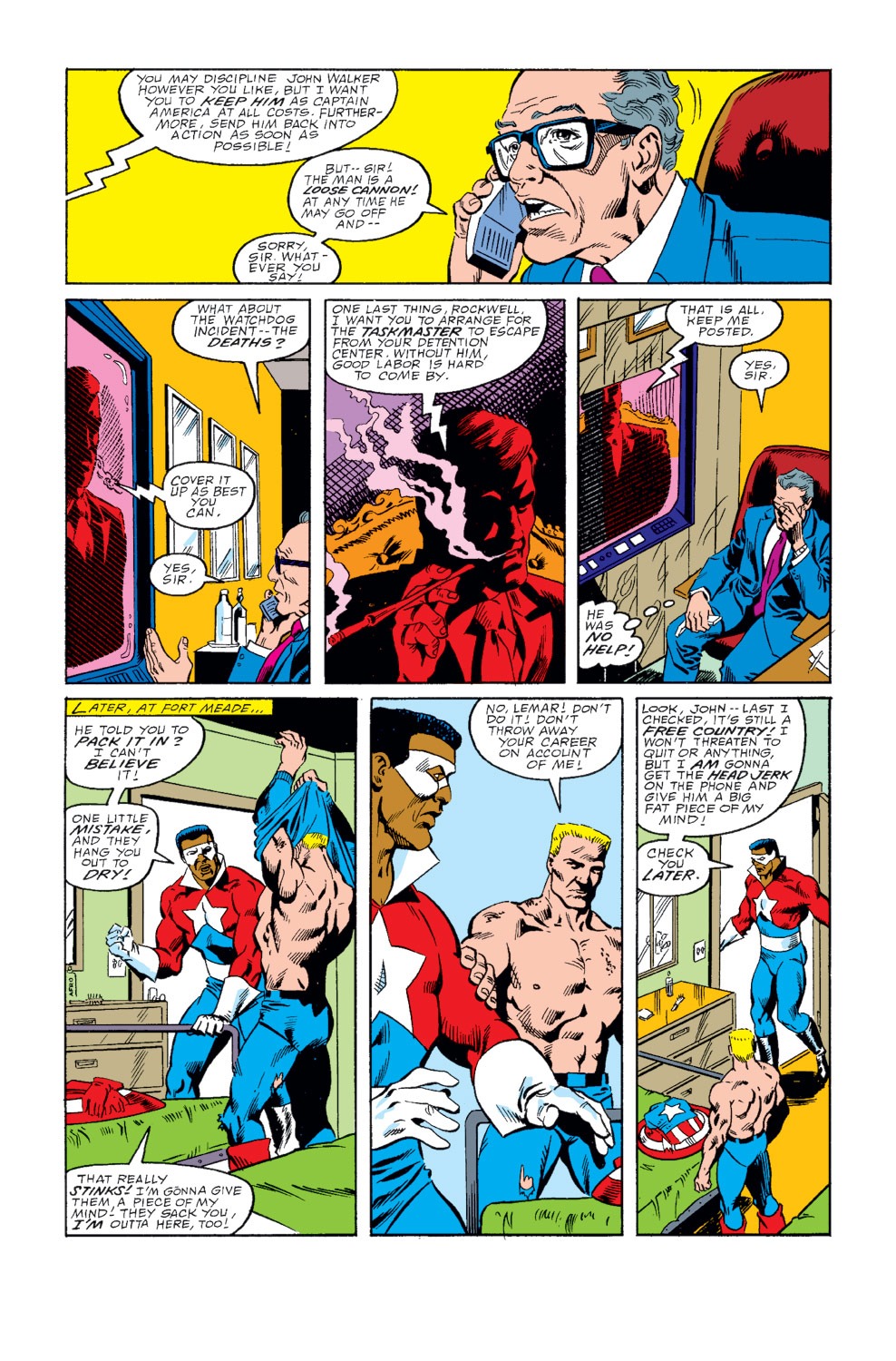 Read online Captain America (1968) comic -  Issue #346 - 10
