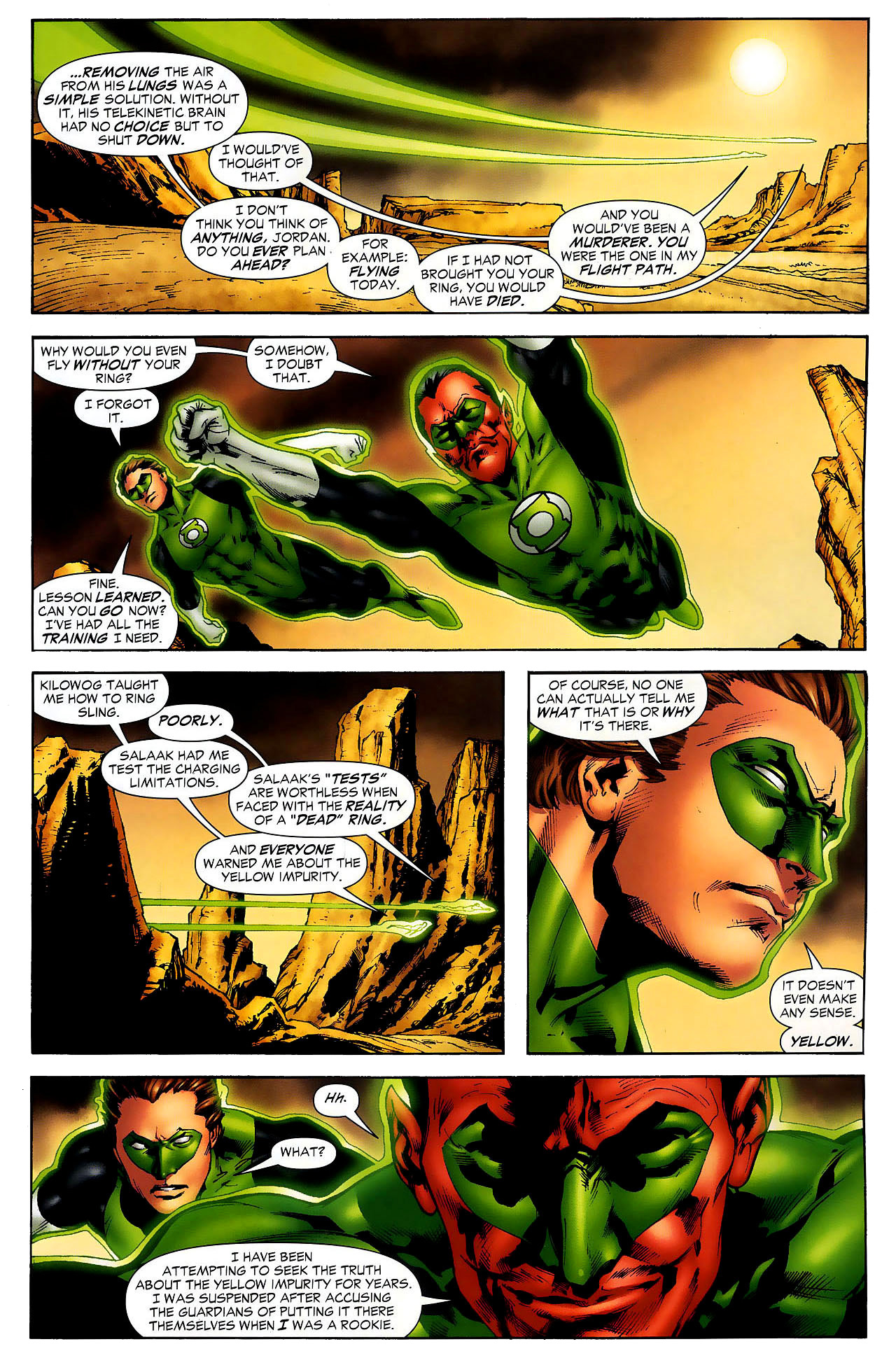 Read online Green Lantern (2005) comic -  Issue #33 - 11
