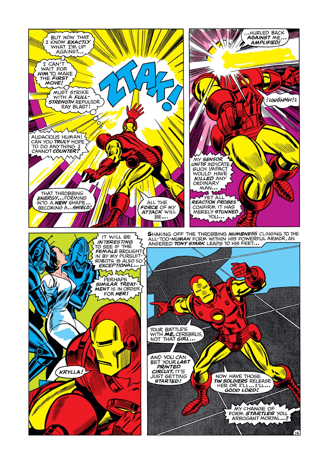 Read online Iron Man (1968) comic -  Issue #5 - 15