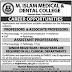 M. Islam Medical And Dental College Gujranwala Jobs