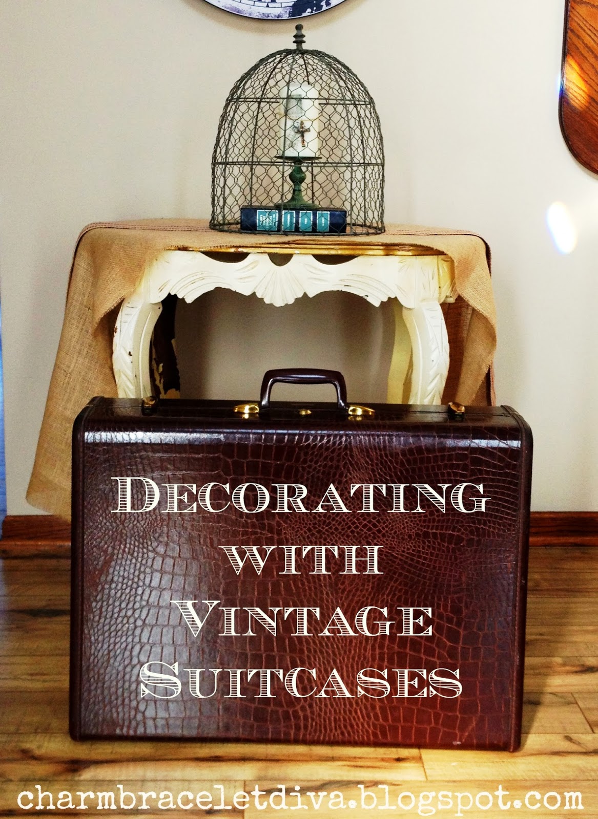 Our Hopeful Home: Decorating with Vintage Suitcases