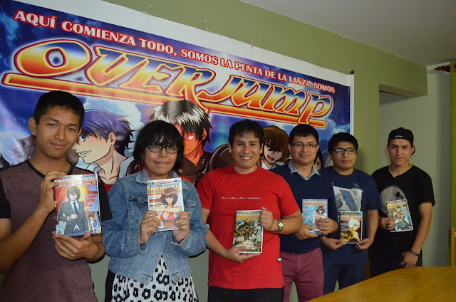 OVER JUMP, la revista de mangakas peruanos Overjump