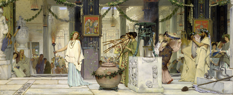 Lawrence_Alma-Tadema_-_The_vintage_festi