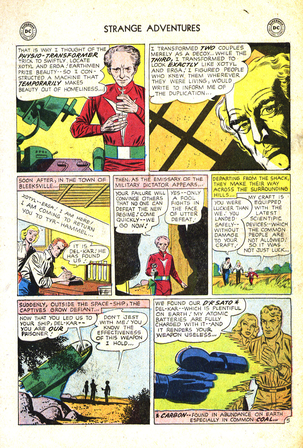 Read online Strange Adventures (1950) comic -  Issue #87 - 7