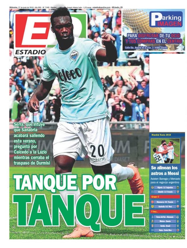 Betis, Estadio Deportivo: "Tanque por tanque"