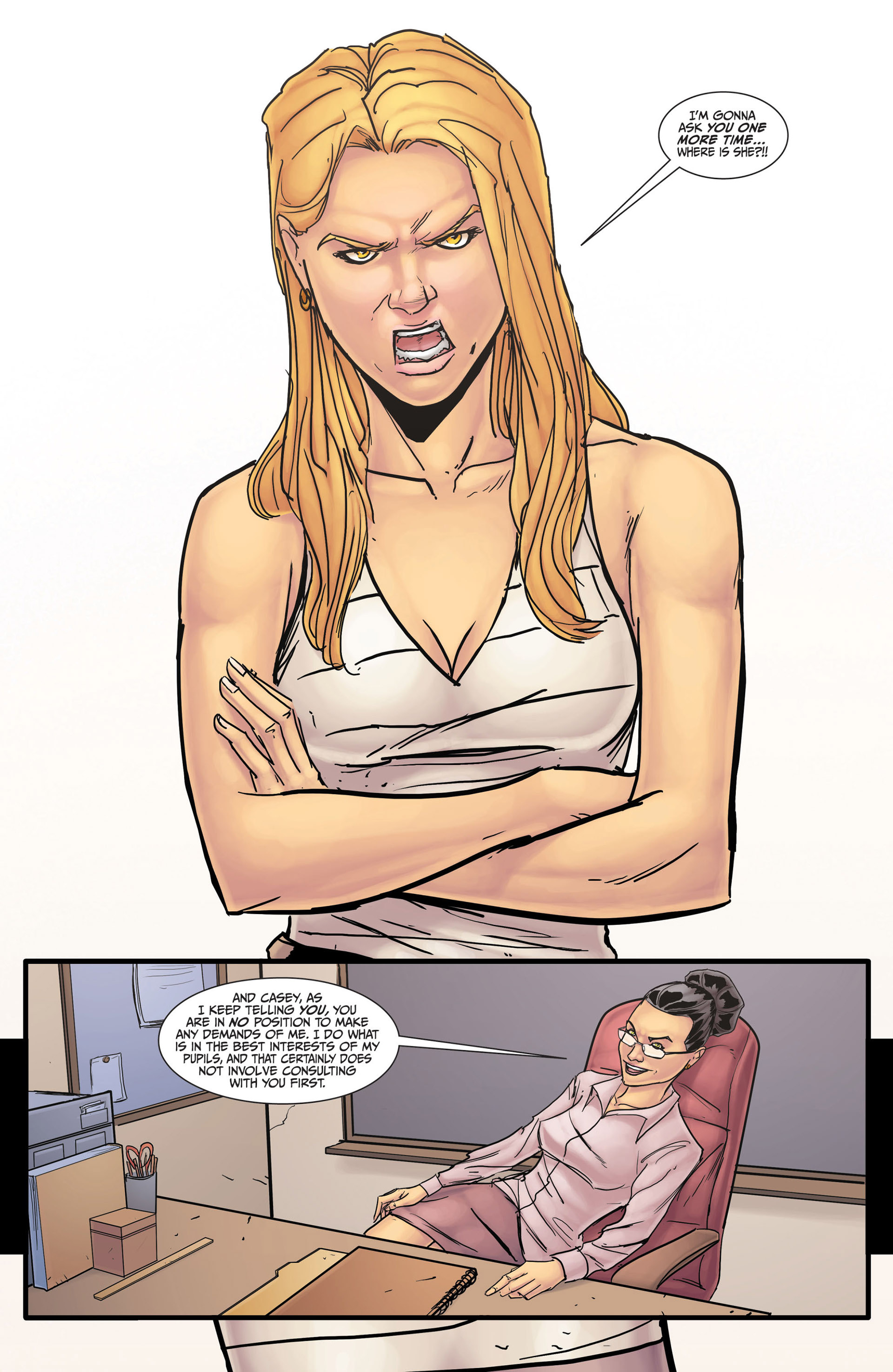 Read online Morning Glories comic -  Issue # _TPB 1 - 86