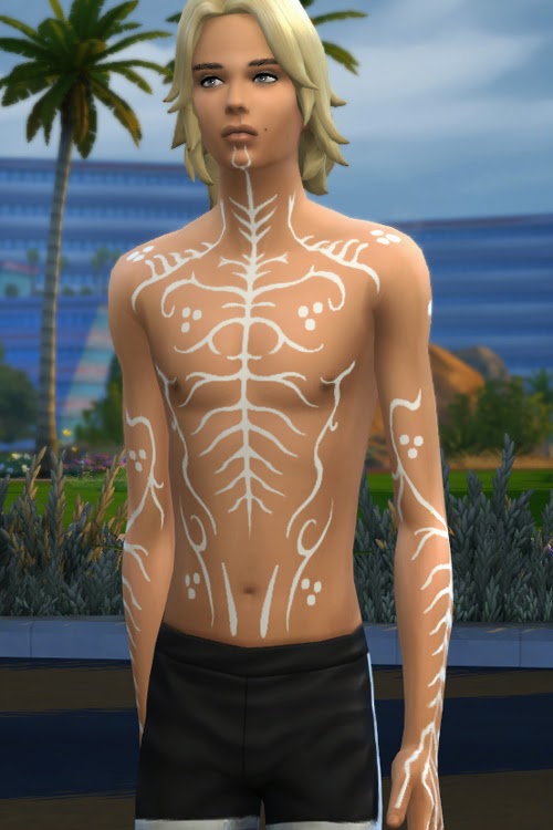 My Sims 4 Blog: Fenris' Body Paint by Tehhi.