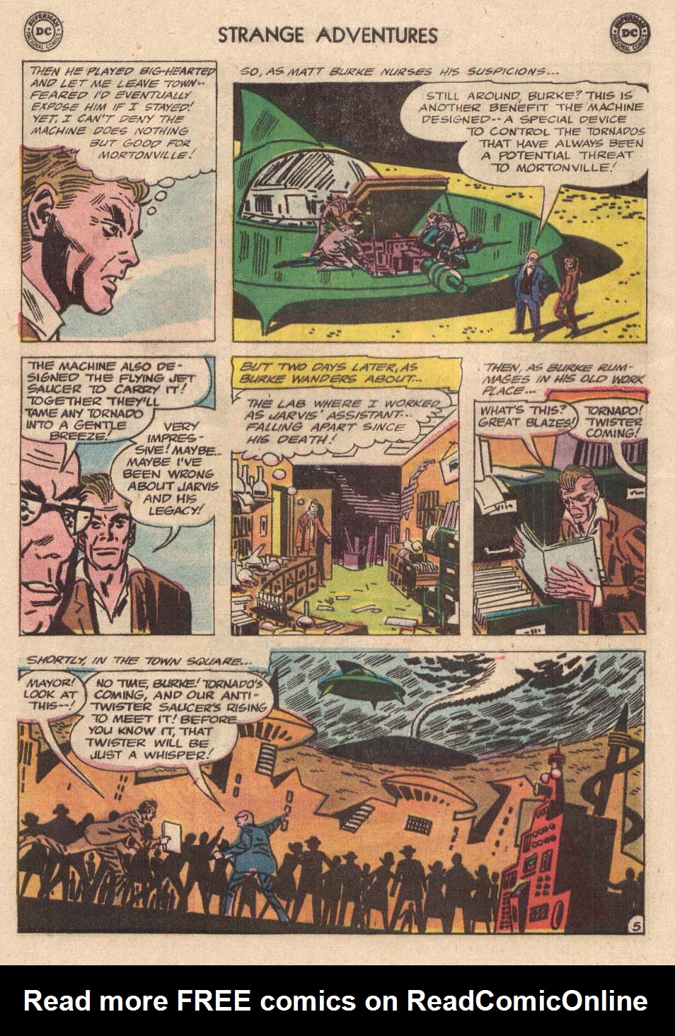 Read online Strange Adventures (1950) comic -  Issue #167 - 17