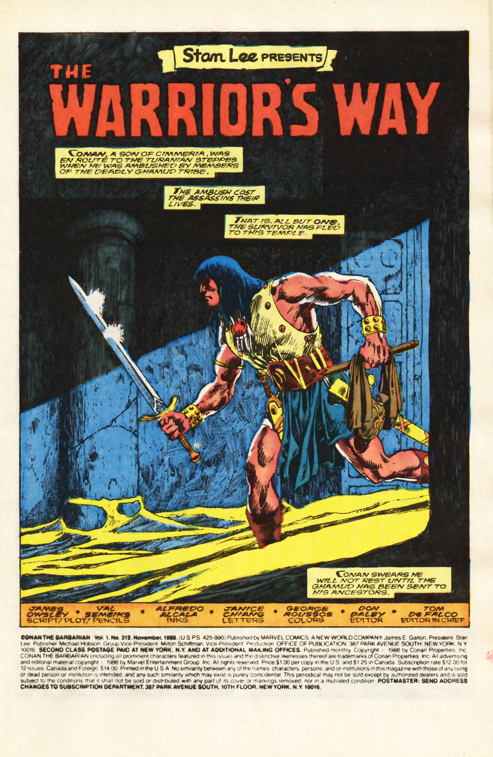 Conan the Barbarian (1970) Issue #212 #224 - English 2