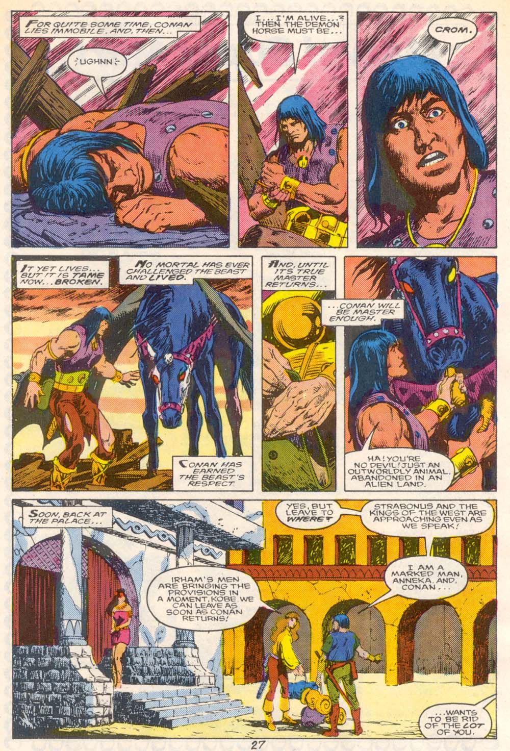 Read online Conan the Barbarian (1970) comic -  Issue #209 - 21