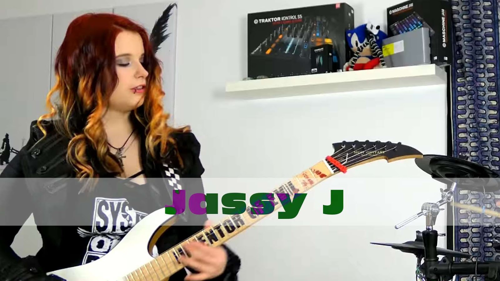 Jassy J talks about her Inventor Of Evil guitar