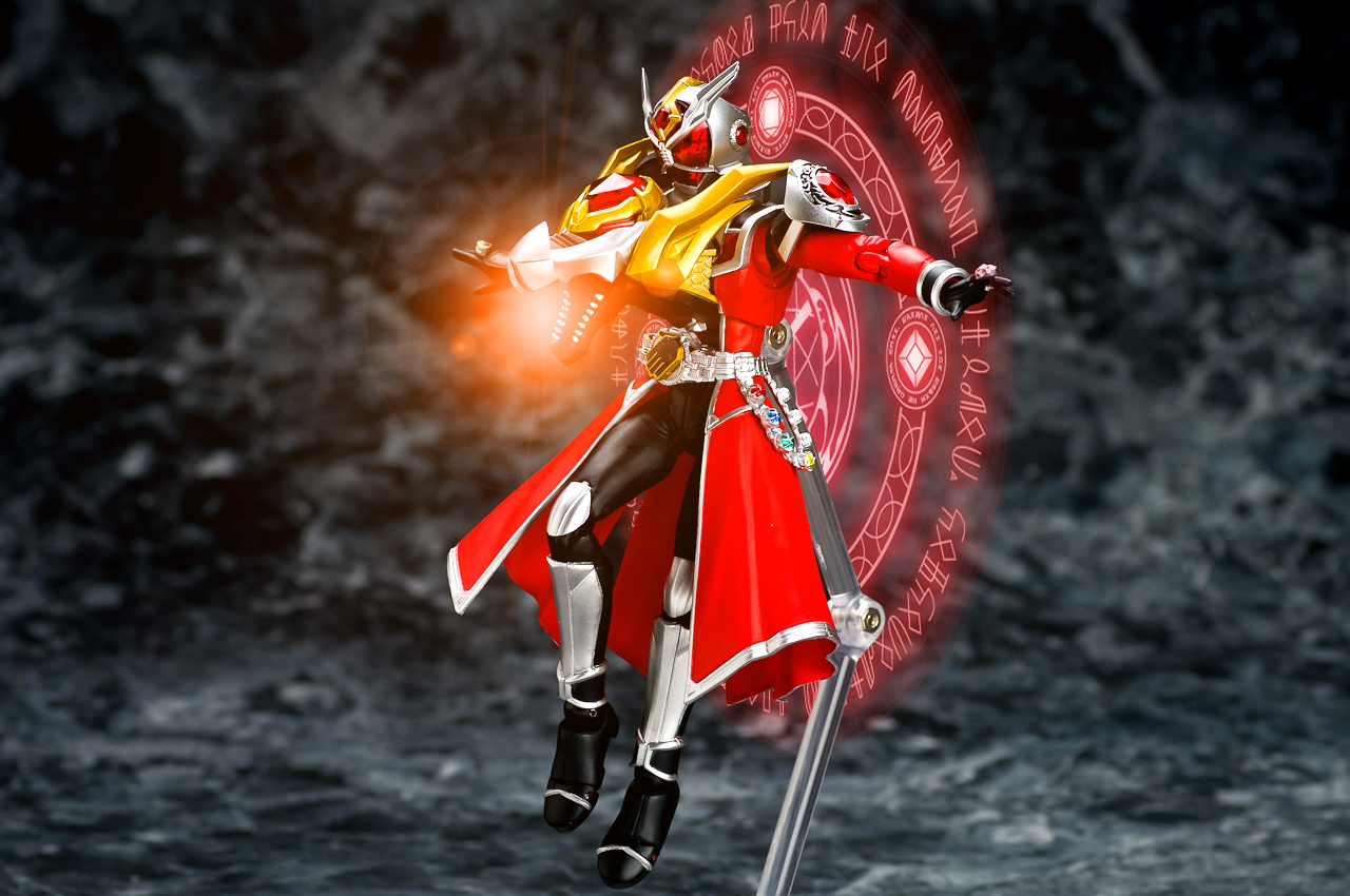 S.H. FiguArts Kamen Rider Wizard Flame Dragon Review - JEFusion