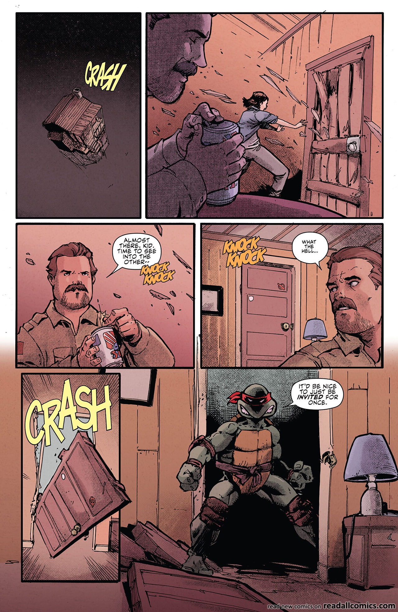 Teenage Mutant Ninja Turtles x Stranger Things chapter 2 page 18