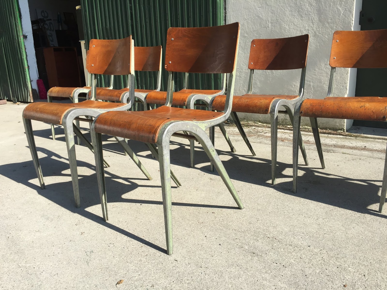 Vintage Furniture Ireland OCD Esavian Stacking Chairs James Leonard