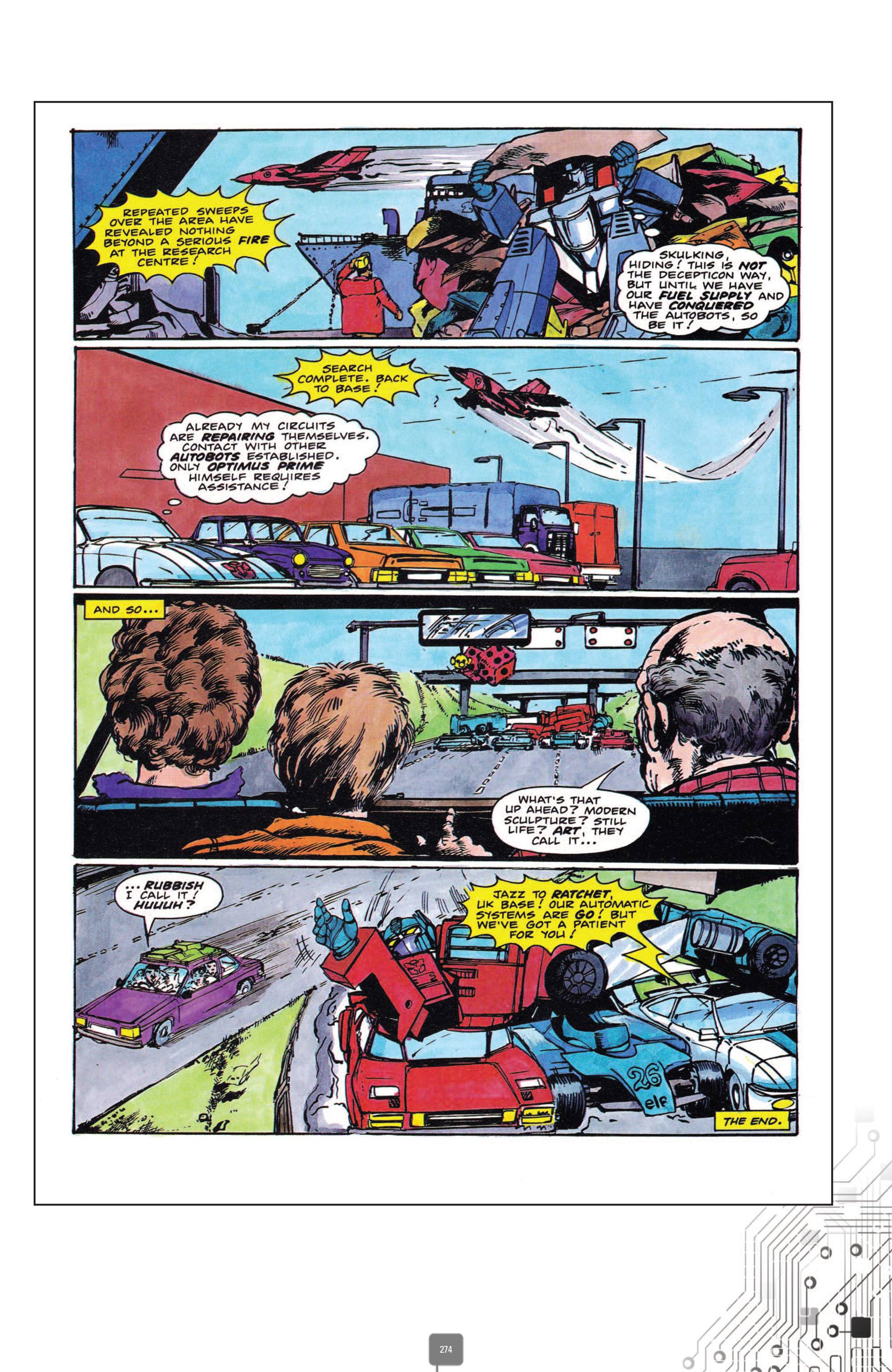 Read online The Transformers Classics UK comic -  Issue # TPB 2 - 275