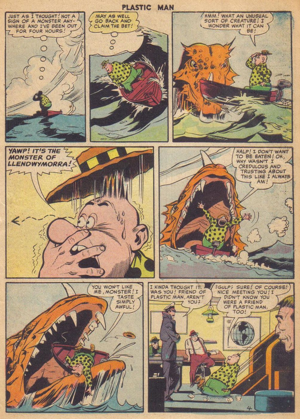 Read online Plastic Man (1943) comic -  Issue #50 - 29
