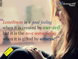 Alone Sad Quotes heart touching loneliness quotes 656 QUOTES GARDEN TELUGU Telugu Quotes English Quotes Hindi Quotes
