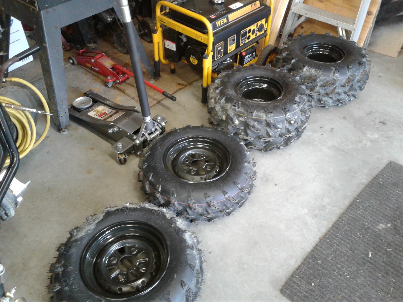 Ramblin's Hunting Lodge Wheel Job