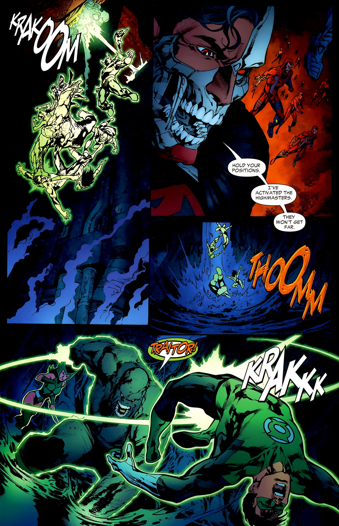Read online Green Lantern (2005) comic -  Issue #12 - 17